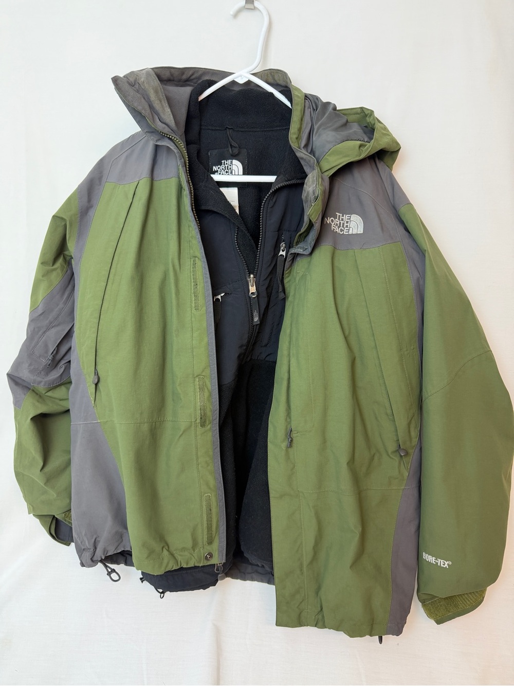 North Face Hyvent Goretex 3 in 1 coat